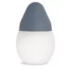 Biberon din silicon 150 ml - Blue Grey - Elhée Biberon din silicon 150 ml - Blue Grey - Elhée