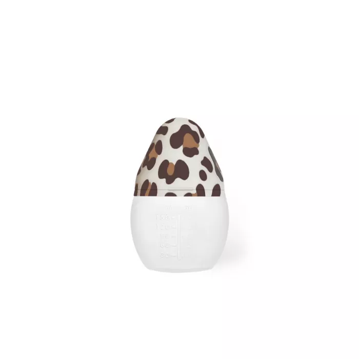 Biberon din silicon 150 ml - Leopard - Elhée