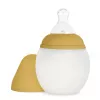 Biberon din silicon 240 ml - Curry - Elhée Biberon din silicon 240 ml - Curry - Elhée