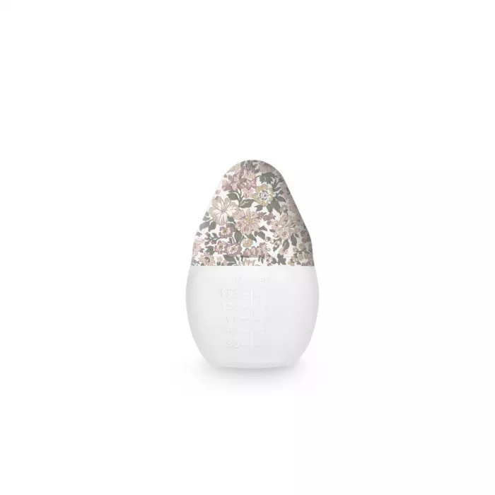 Biberon din silicon 150 ml - Liberty Honey Dew Pink - Elhée
