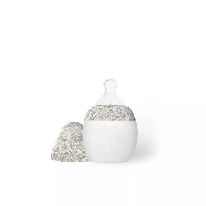 Biberon din silicon 150 ml - Liberty Joanna Louise Sand - Elhée