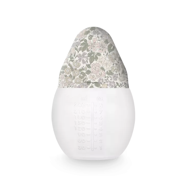 Biberon din silicon 240 ml - Liberty Joanna Louise Sand - Elhée