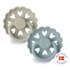 Set 2 suzete cu tetina rotunda din silicon - Fairytale - Clumsy Hans / Lukoie - FRIGG Set 2 suzete cu tetina rotunda din silicon - Fairytale - Clumsy Hans / Lukoie - FRIGG