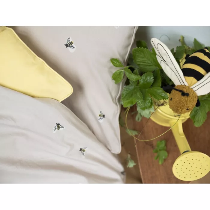 Lenjerie pentru patut - 70 x 100 cm - Bee - Fabelab