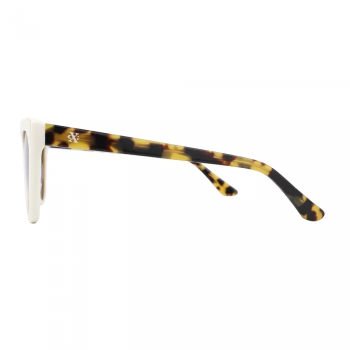 Ochelari de soare cu lentile polarizate TAC pentru adulti - Aspen - Polar White + Golden Tortoise - GrechX