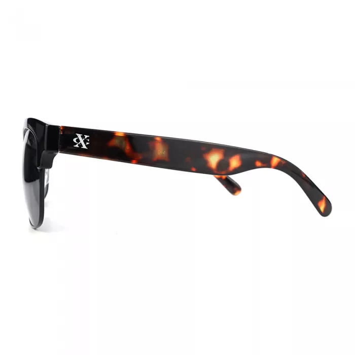 Ochelari de soare cu lentile polarizate TAC pentru adulti - Phoenix - Obsidian Black + Brown Tortoise - GrechX