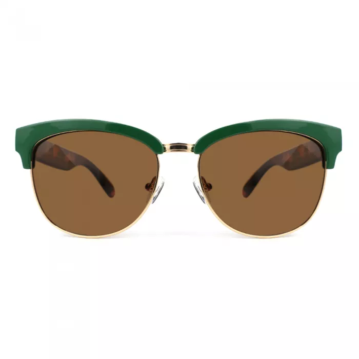 Ochelari de soare cu lentile polarizate TAC pentru adulti - Phoenix - Sherwood Green + Brown Tortoise - GrechX