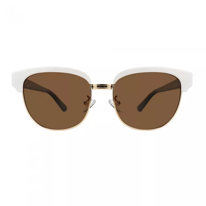 Ochelari de soare cu lentile polarizate TAC pentru copii - Denver - Polar White + Golden Tortoise - GrechX