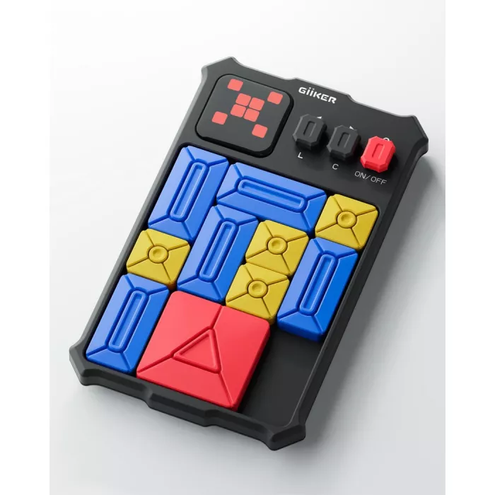 Joc puzzle interactiv - Super Slide - Negru - GiiKER