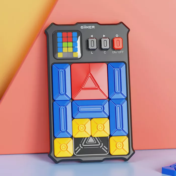 Joc puzzle interactiv - Super Slide - Negru - GiiKER