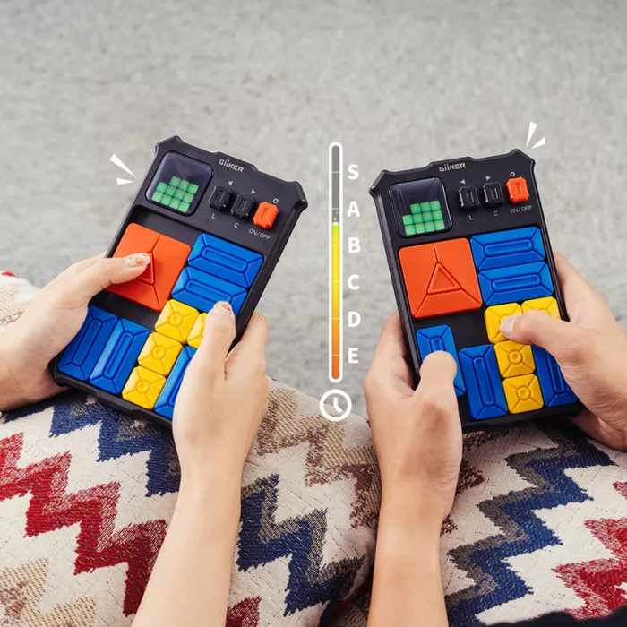 Joc puzzle interactiv - Super Slide - Negru - GiiKER