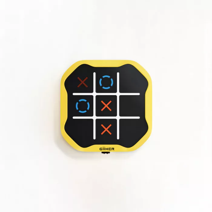 Joc electronic - X si 0 - Infinite Tic Tac Toe Bolt - Galben - GiiKER