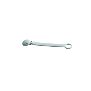 Lant din silicon pentru suzeta - Light Blue - Grech & Co Lant din silicon pentru suzeta - Light Blue - Grech & Co