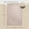 Saltea de joaca coral velvet cu spuma memorie 120 x 170 cm – Bej - Hakuna Matte