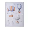 Saltea de joaca coral velvet cu spuma memorie 120 x 170 cm – Dinosaur Balloons - Hakuna Matte