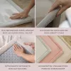 Saltea de joaca coral velvet cu spuma memorie 120 x 170 cm – Gri - Hakuna Matte