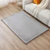 Saltea de joaca coral velvet cu spuma memorie 120 x 170 cm – Gri - Hakuna Matte