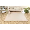 Saltea de joaca coral velvet cu spuma memorie 150 x 200 cm – Bej - Hakuna Matte