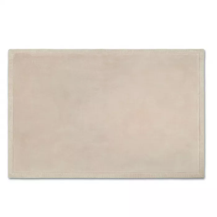 Saltea de joaca coral velvet cu spuma memorie 150 x 200 cm – Bej - Hakuna Matte