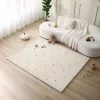 Saltea de joaca coral velvet cu spuma memorie 150 x 200 cm – floral - Hakuna Matte