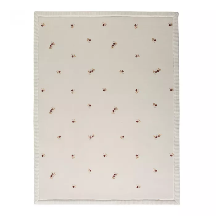 Saltea de joaca coral velvet cu spuma memorie 150 x 200 cm – floral - Hakuna Matte