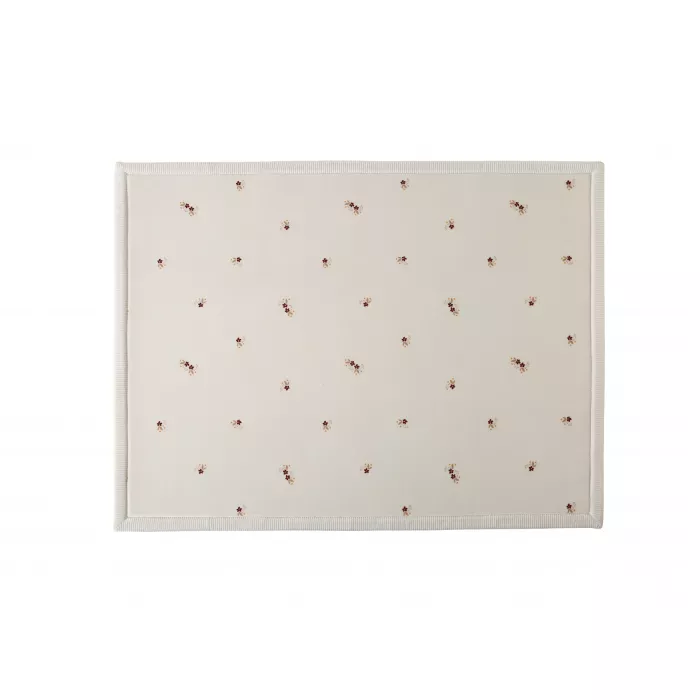 Saltea de joaca coral velvet cu spuma memorie 150 x 200 cm – floral - Hakuna Matte