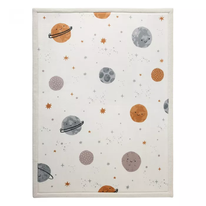 Saltea de joaca coral velvet cu spuma memorie 150 x 200 cm – Happy Planets - Hakuna Matte