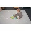 Saltea de joaca coral velvet cu spuma memorie Glow in the Dark - 120 x 170 cm – Stele - Hakuna Matte