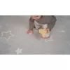 Saltea de joaca coral velvet cu spuma memorie Glow in the Dark - 120 x 170 cm – Stele - Hakuna Matte