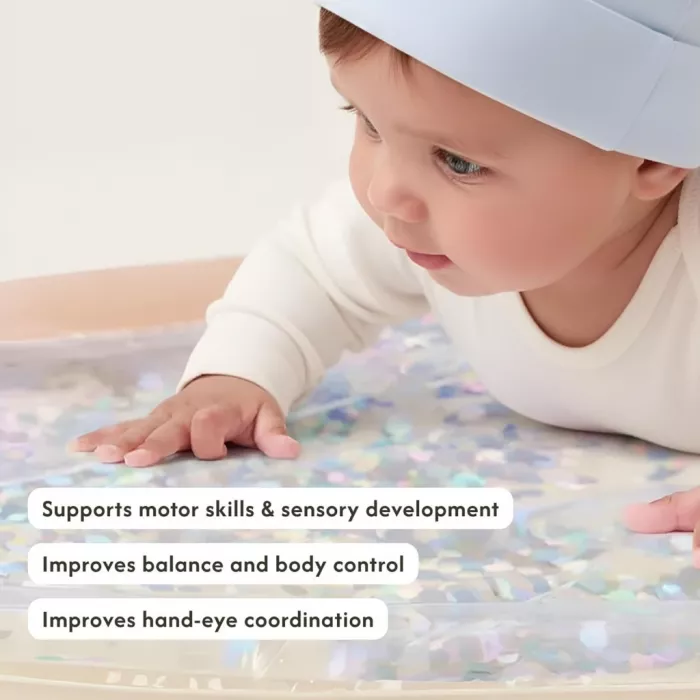 Saltea cu activitati -  Tummy Time  - Watergarden 73 x 42 cm - Hakuna Matte