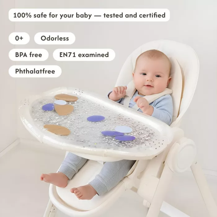 Saltea cu activitati -  Tummy Time  - Watergarden 73 x 42 cm - Hakuna Matte