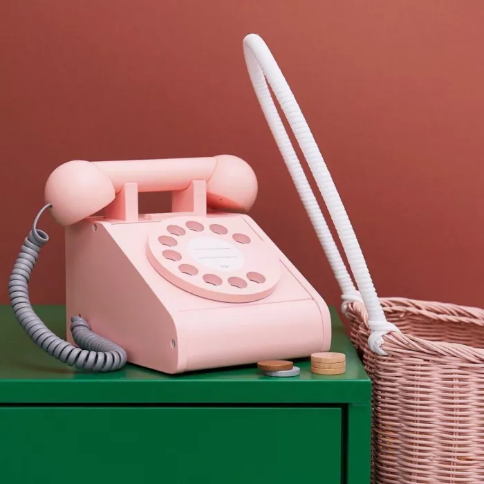 Telefon retro ROZ - kiko+and gg* Telefon retro ROZ - kiko+and gg*