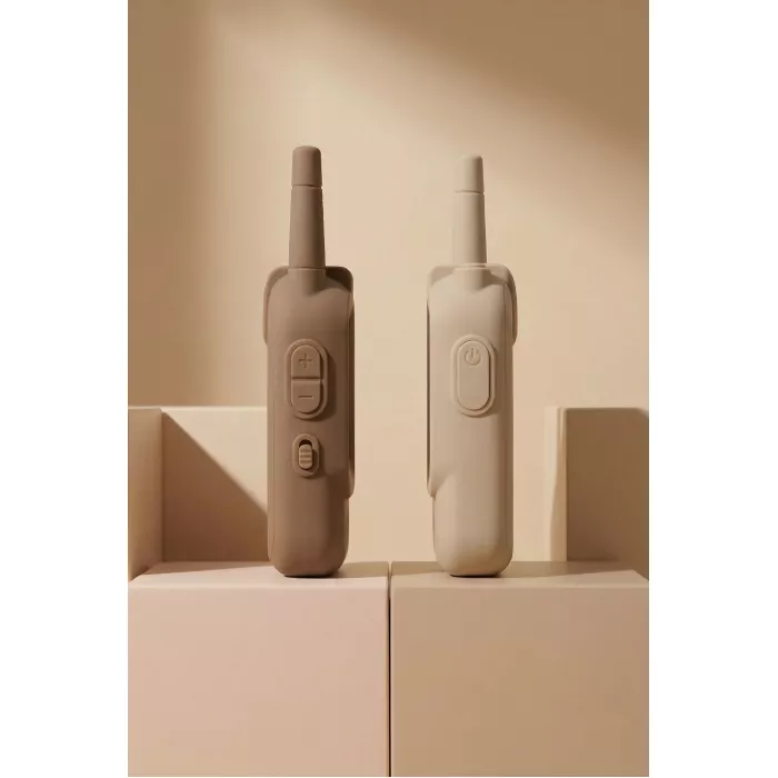 Set de Walkie Talkie cu Video - Beige/Brown - KidLupe