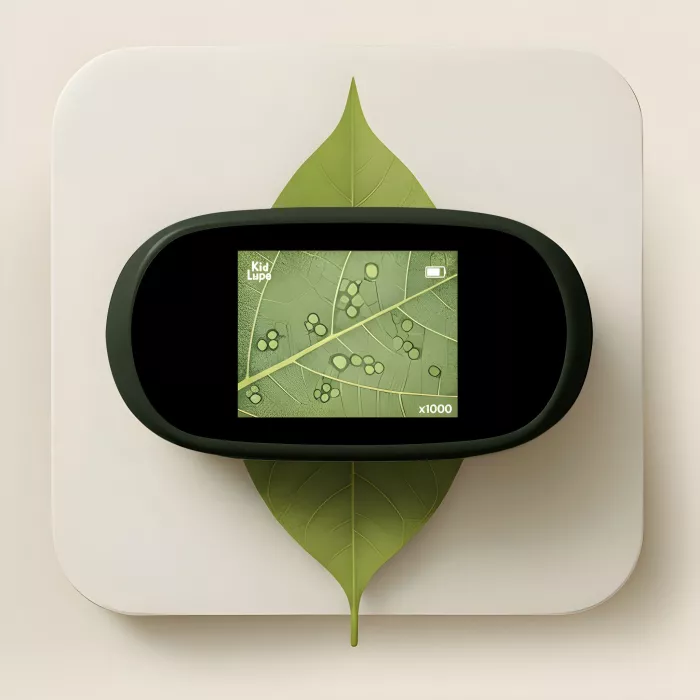 Binoclu si Microscop 2in1 pentru copii Discovery – Green - KidLupe