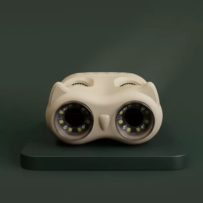 Binoclu si Microscop 2in1 pentru copii Discovery – Bej - KidLupe