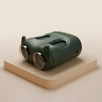 Binoclu si Microscop 2in1 pentru copii Discovery – Green - KidLupe