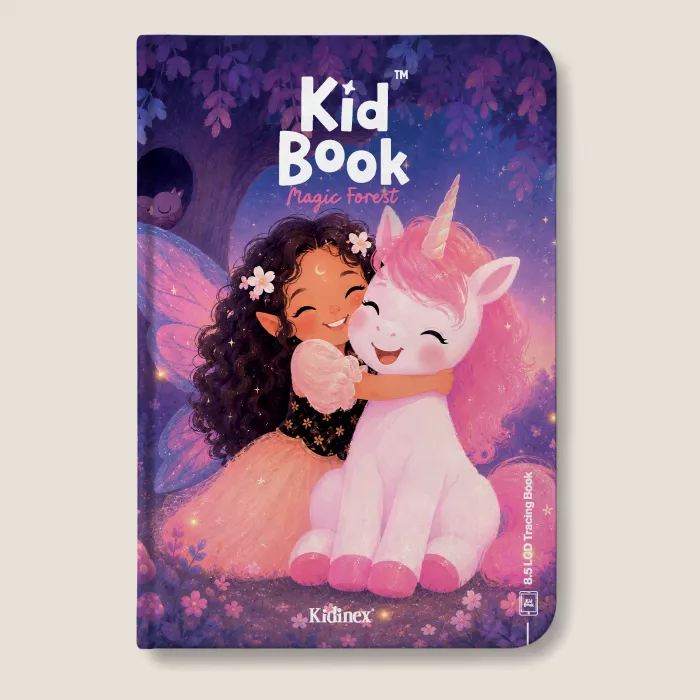 Tableta de desenat cu cartonase cu imagini – Magic Forest - KidLupe