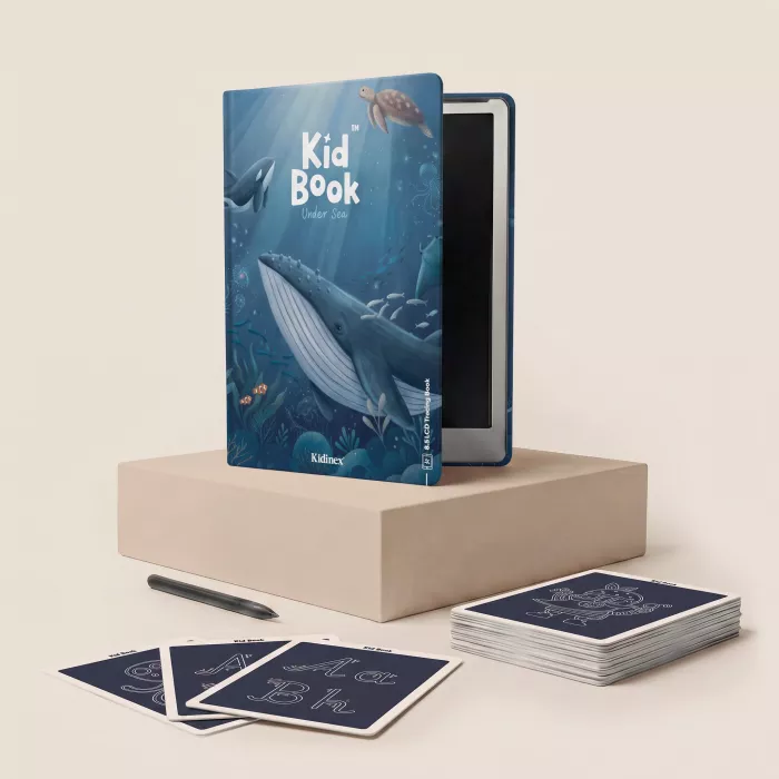 Tableta de desenat cu cartonase cu imagini – Under Sea - KidLupe