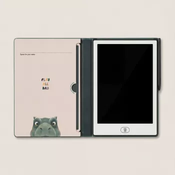 Tableta LCD pentru desen cu cartonase cu imagini incluse – DINO – Green - KidLupe