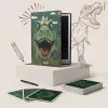 Tableta LCD pentru desen cu cartonase cu imagini incluse – DINO – Green - KidLupe