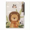 Tableta de desenat cu cartonase cu imagini – Safari – Beige - KidLupe