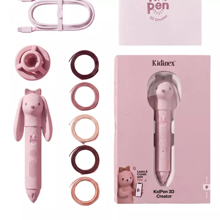 Creion 3D pentru copii KidPen – Rabbit - KidLupe