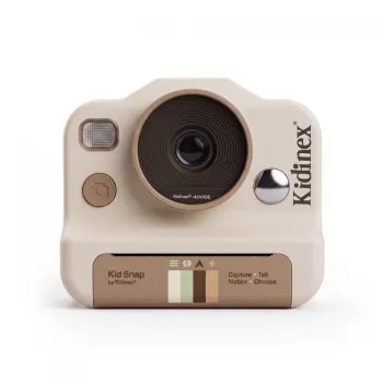 Aparat Foto Instant pentru Copii KidSnap - Beige - KIdLupe