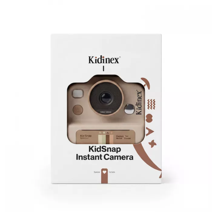 Aparat Foto Instant pentru Copii KidSnap - Beige - KIdLupe