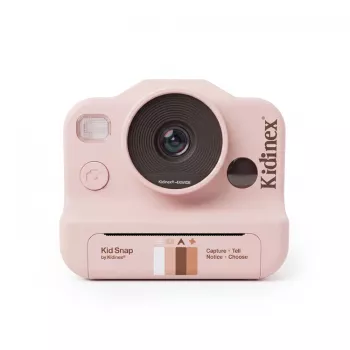 Aparat Foto Instant pentru Copii KidSnap - Pink - KIdLupe