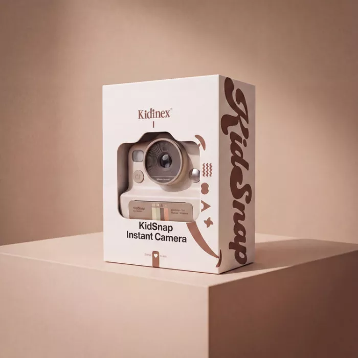 Aparat Foto Instant pentru Copii KidSnap - Beige - KIdLupe