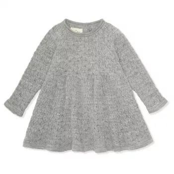 Rochita din lana merinos - Grey Melange - Konges Sløjd Rochita din lana merinos - Grey Melange - Konges Sløjd