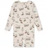 Costum de baie intreg cu maneca lunga cu protectie UV 50+ - Aster - SAIL AWAY - Konges Sløjd