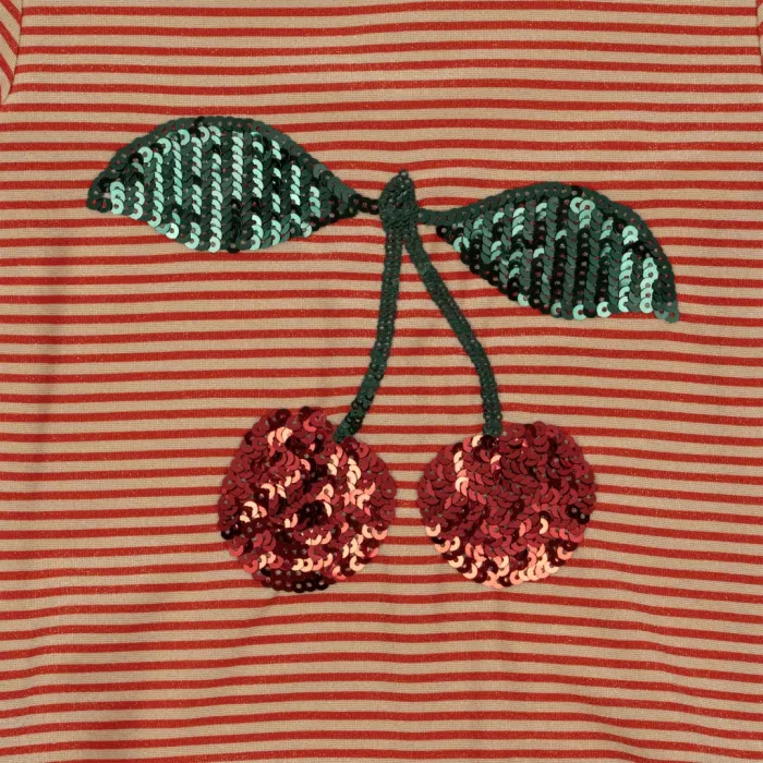 Costum de baie intreg cu maneca lunga Jade - GLITTER STRIPE - Konges Sløjd