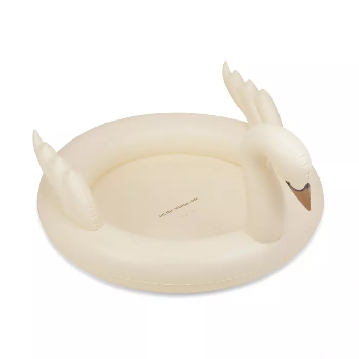 Piscina gonflabila pentru copii - Swan - CREAM OFF WHITE - 110 cm - Konges Sløjd